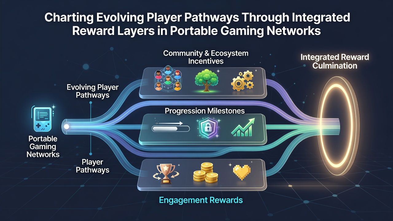 Visualisierung von Spielerpfaden in mobilen Gaming-Netzwerken mit integrierten Belohnungsschichten