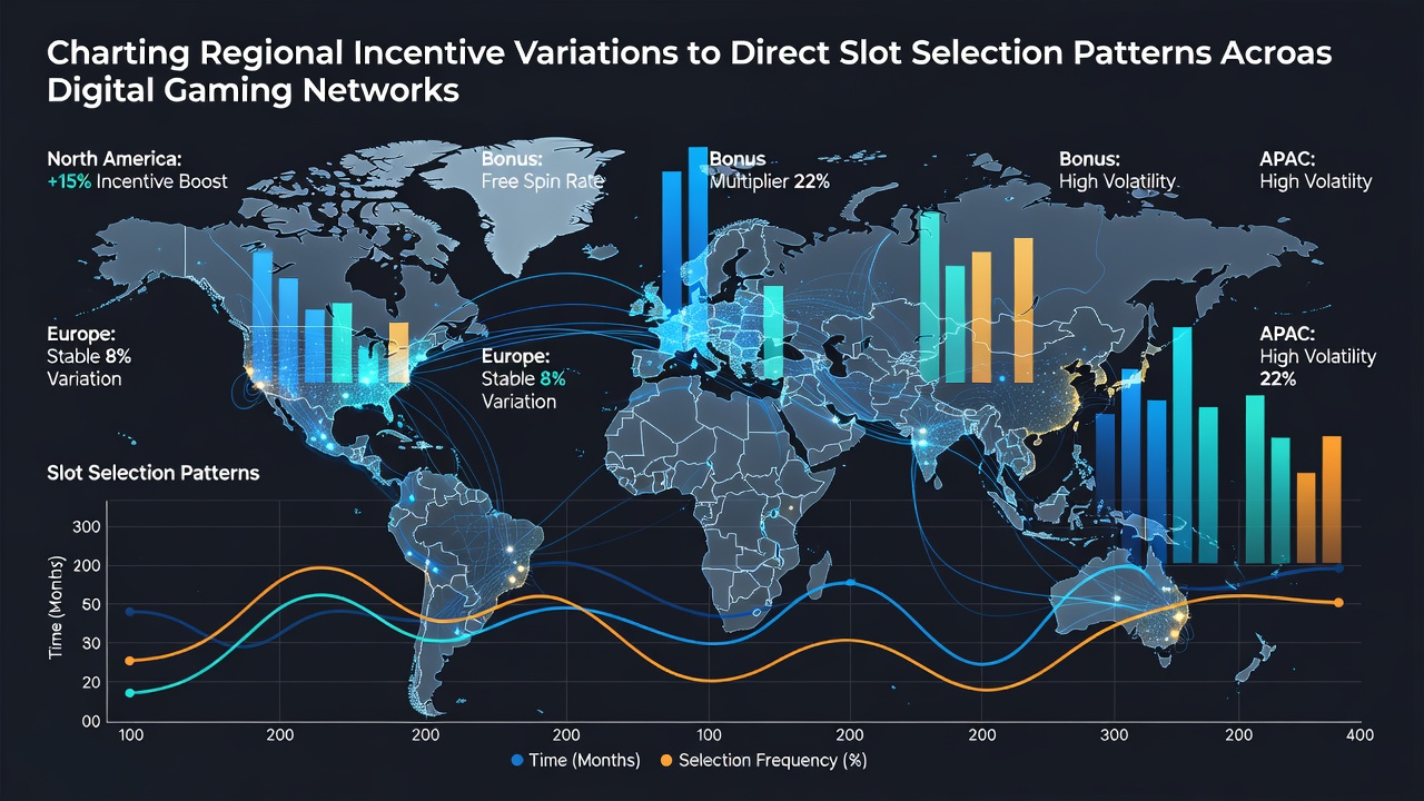 Diagramm zu Slot-Auswahlmustern beeinflusst durch regionale Anreize