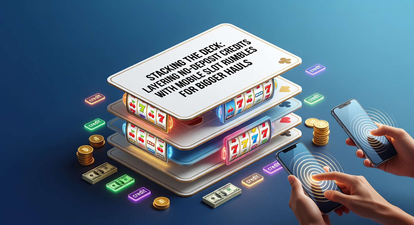 Visuelle Darstellung von gestapelten Casino-Boni und mobilen Slot-Turnieren mit Gewinnpotenzial