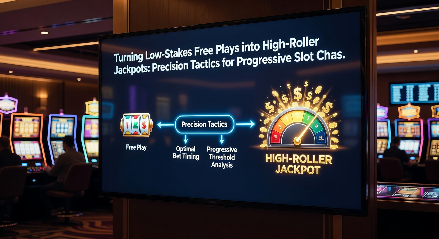 Nahaufnahme eines Smartphones mit einer Progressive-Slot-App, Jackpot-Meter im Hintergrund und Strategie-Notizen auf dem Bildschirm