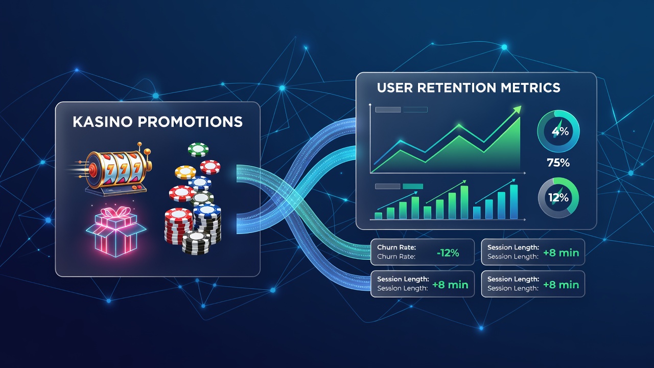 Analyse von Kasino-Promotions und deren Einfluss auf Nutzerbindung in Online-Slots-Plattformen mit Diagrammen und Nutzerdaten